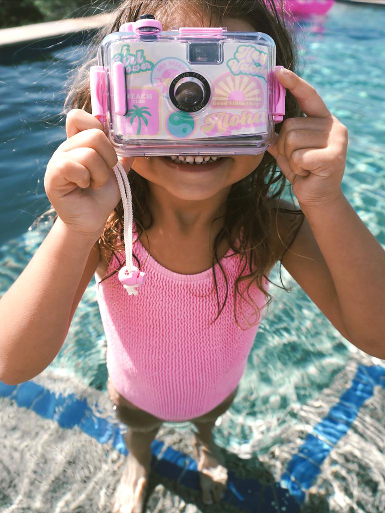 Sunnylife Kids Summer Sherbe Underwater Camera in Pink (15cm)