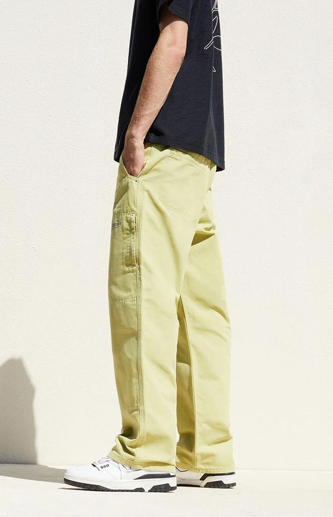 PacSun Green Baggy Carpenter Jeans 3