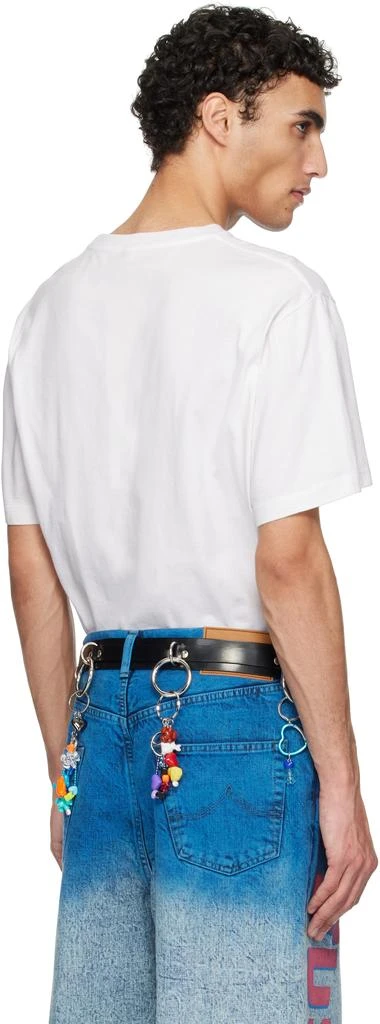 doublet White Fox Anime Print T-shirt 3