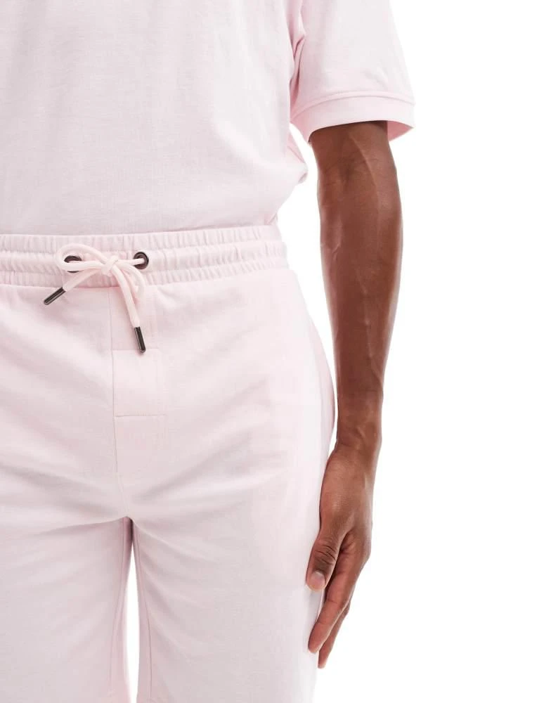 Brave Soul Brave Soul Oversized t-shirt & short co-ord set in pink 2