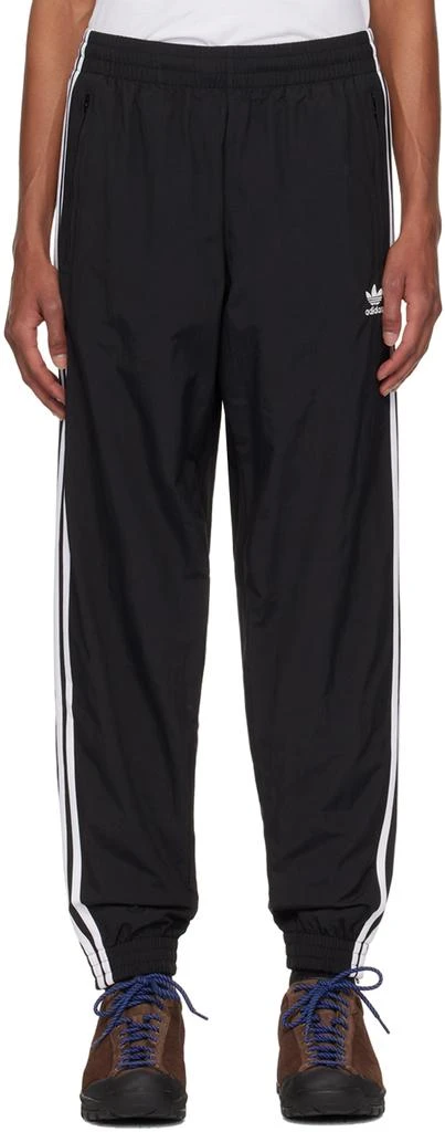 Adidas Black Adicolor Woven Firebird Track Pants 1