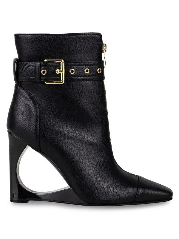 Lady Couture Skylight 96MM Cut-Out Heel Boots 1
