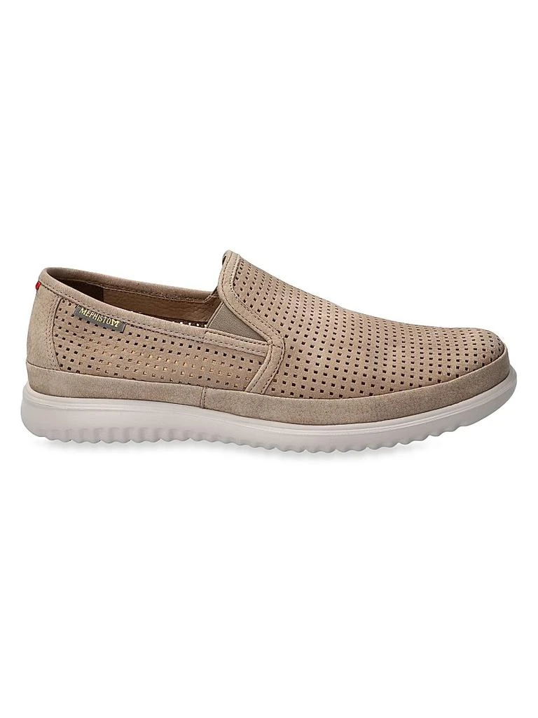 Mephisto Tiago Perforated Leather Loafers 1