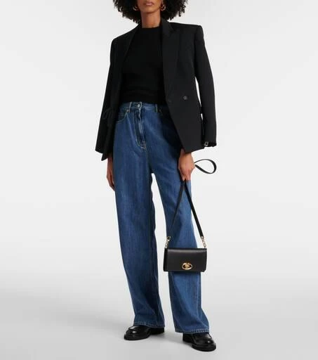 Valentino The Bold Edition VLogo leather wallet on chain 5