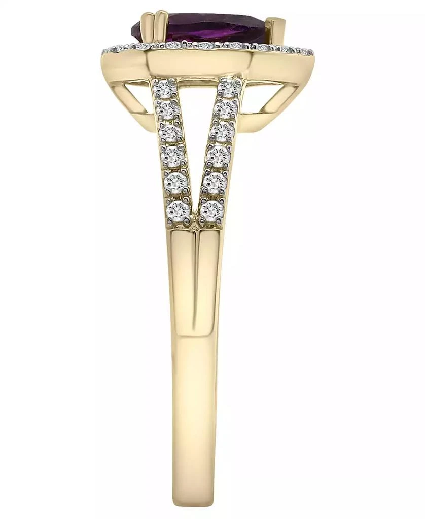 Macy
s Amethyst (5/8 ct. t.w.) 
Diamond (1/4 ct. t.w.) Ring in 14k Yellow Gold 3