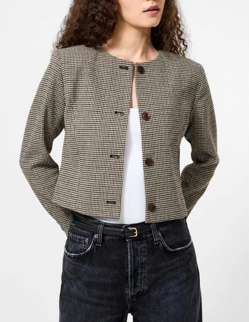 French Connection French Connection - Houndstooth Wool Jacket 4