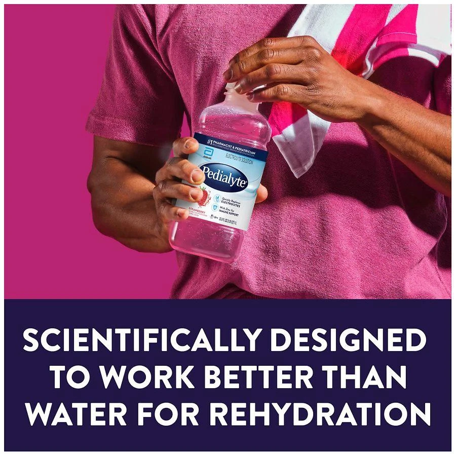 Pedialyte Electrolyte Solution Strawberry 6