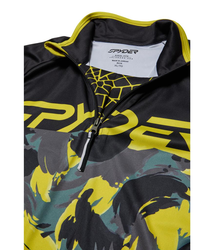 Spyder Camo 1/2 Zip Top (Big Kid)