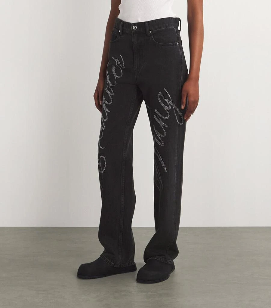 Alexander Wang Logo-Embellished Jeans 3