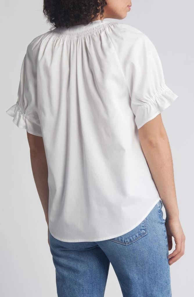 Wit & Wisdom Split Neck Top 2