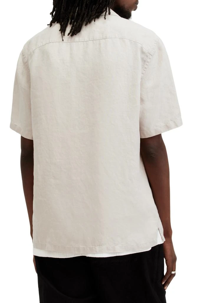 ALL SAINTS Audley Button-Up Camp Shirt 3