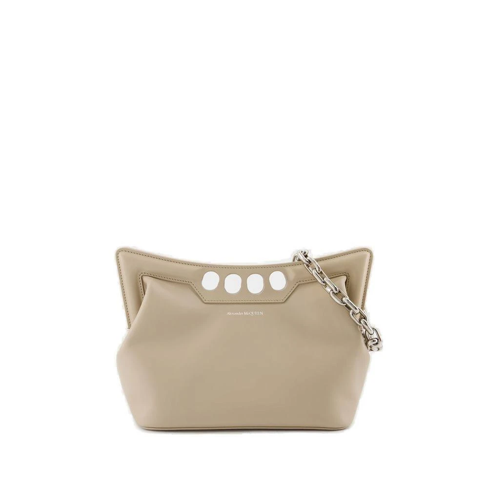 Alexander McQueen Alexander McQueen The Peak Small Curved Shoulder Bag 1