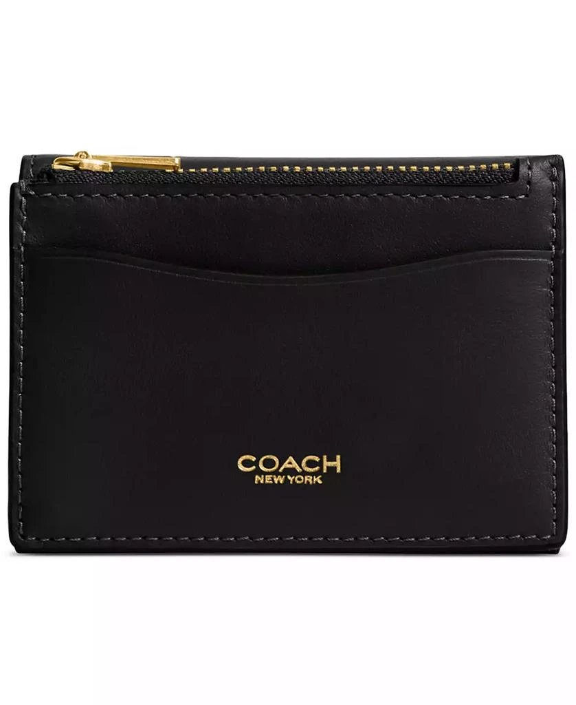 Coach Essential Leather Card Holder Wallet 3