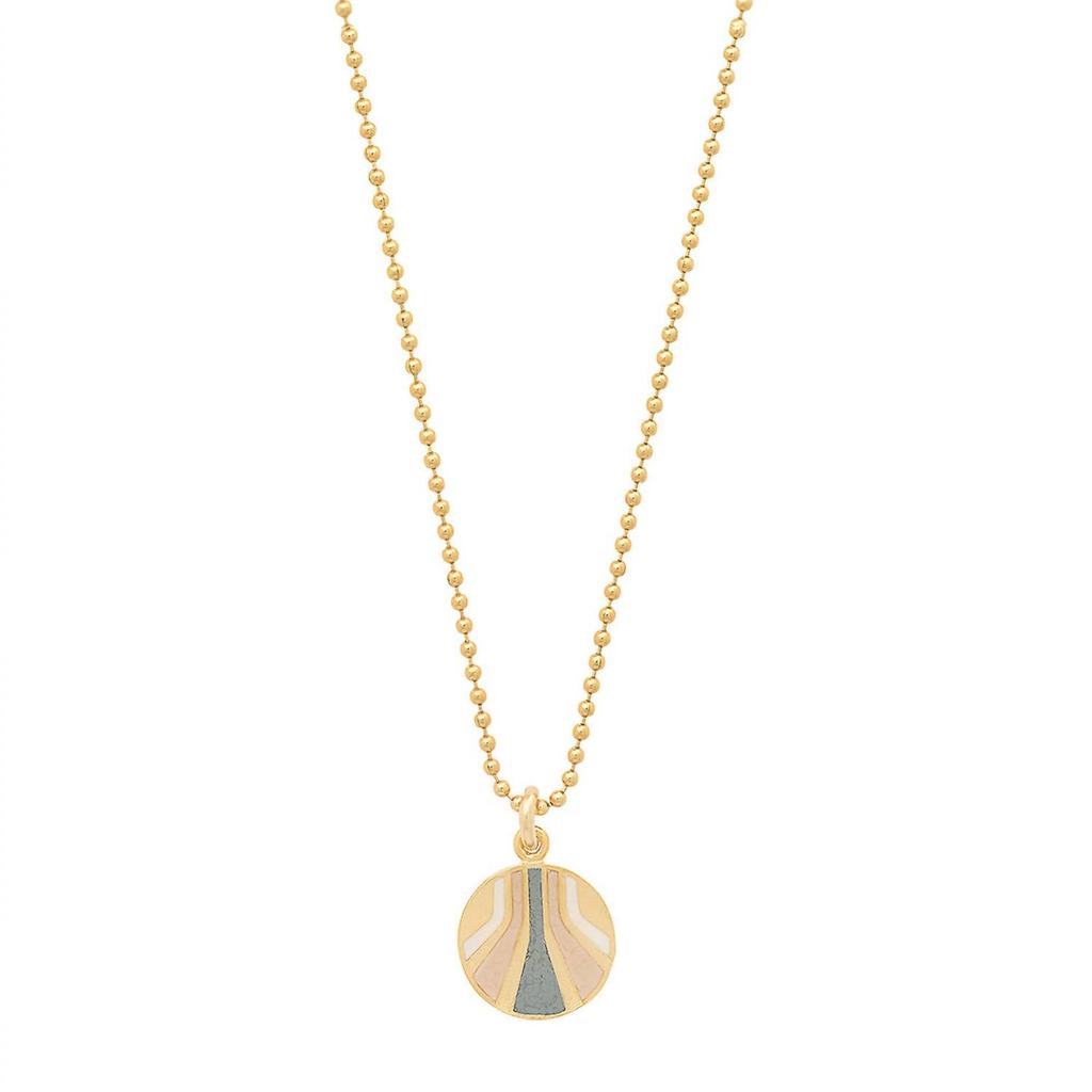 Jessica Elliot Jessica Elliot - Women
s Enameled Small Round "Burst" Pendant Necklace