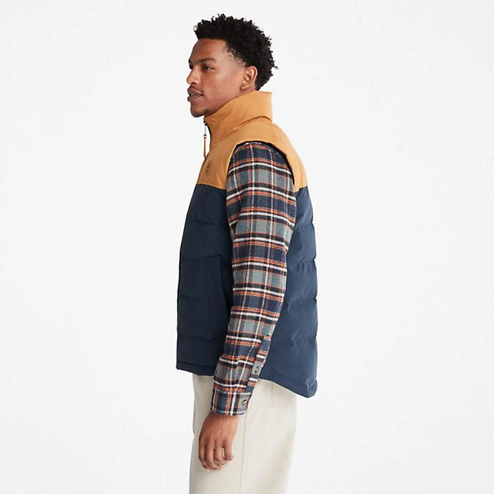 Timberland Welch Mountain Puffer Vest for Men in Navy 4