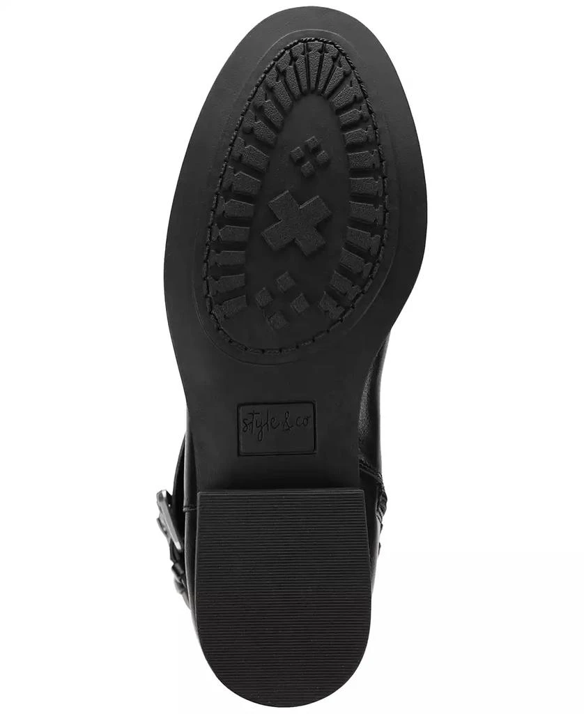 Style & Co Women's Maliaa Wide-Calf Buckled Riding Boots, Created for Macy's 5