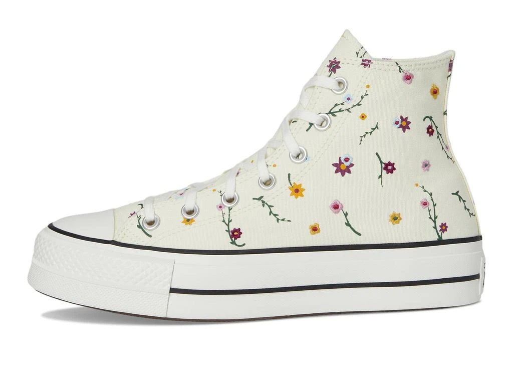 Converse Chuck Taylor All Star Lift Platform Embroidered Blooms 4