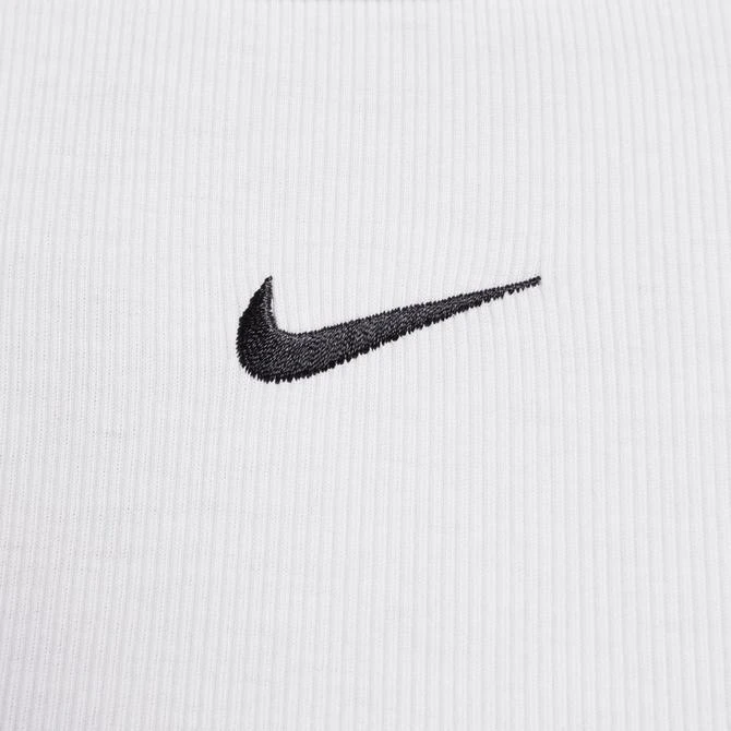 NIKE Women's Nike Sportswear Essential Ribbed Crop Tank 5