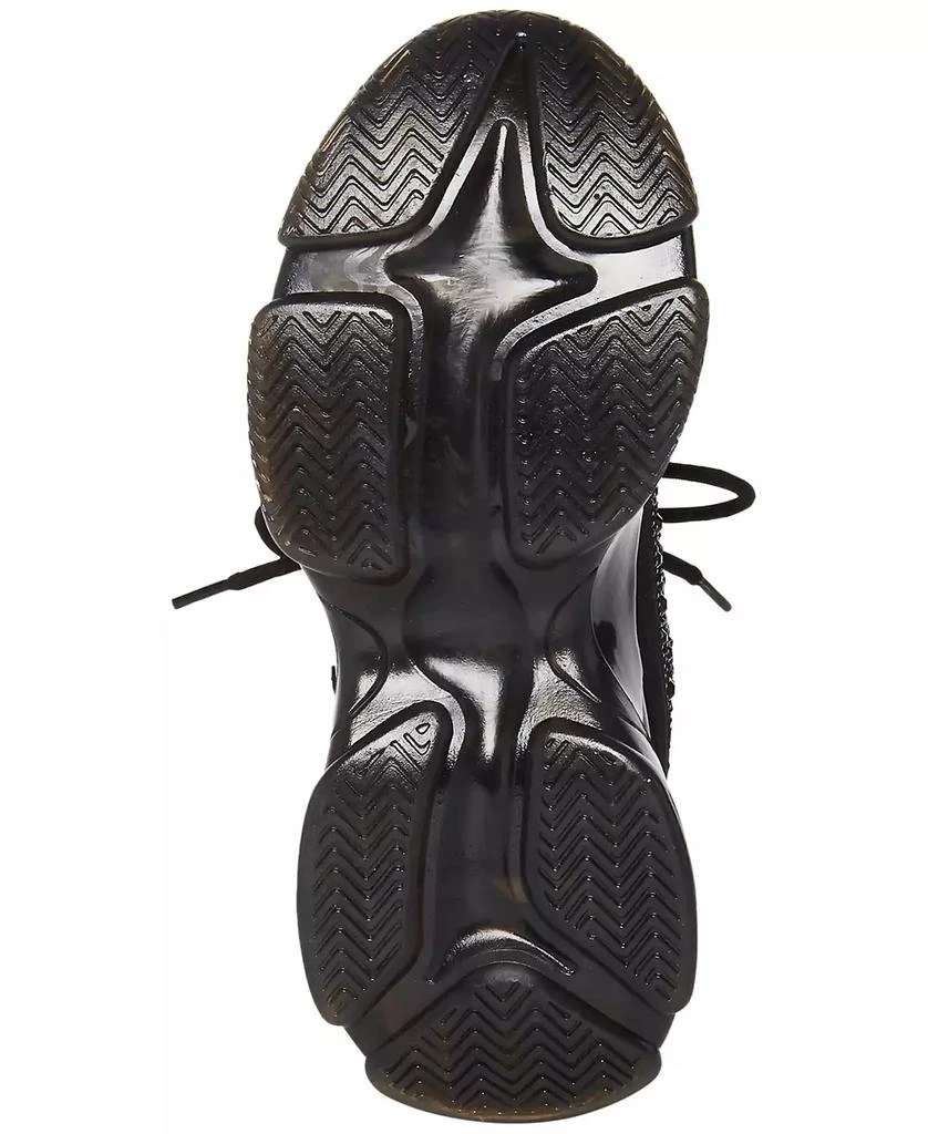 Steve Madden Women
s Maxima Rhinestone-Trim Trainer Sneakers 6
