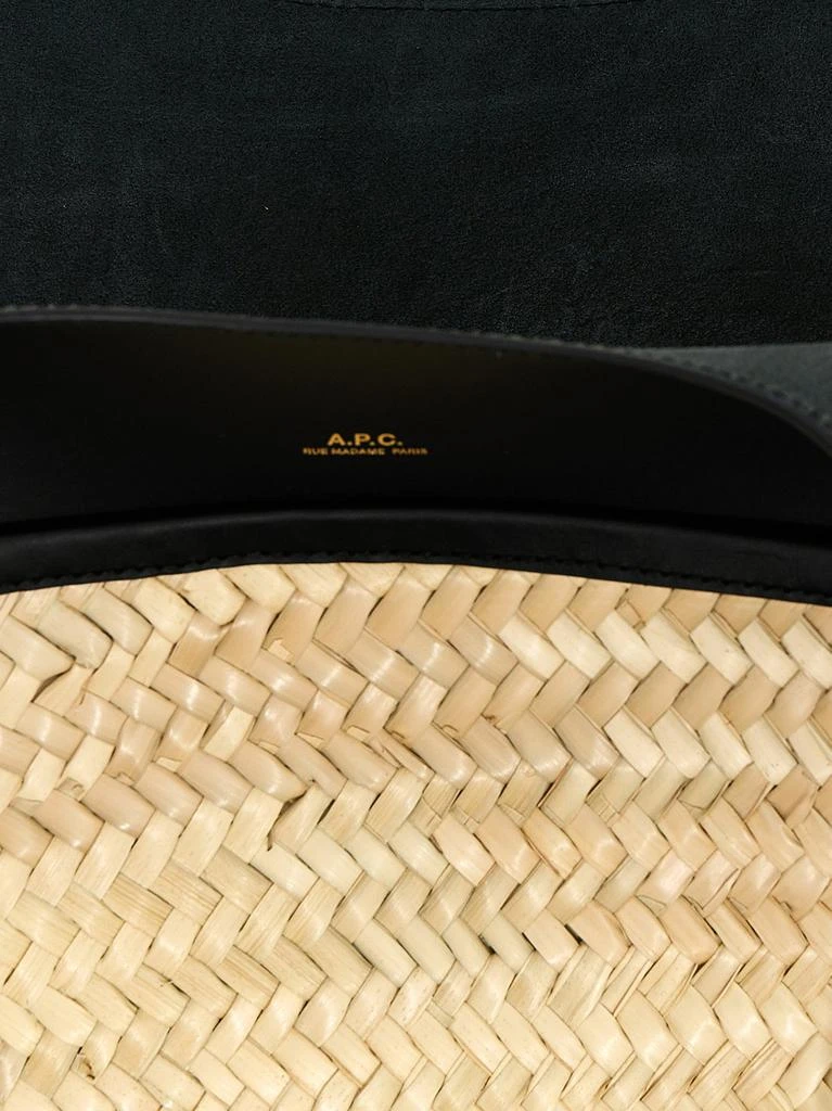A.P.C. A.P.C. Panier Tanger Straw Tote Bag 4