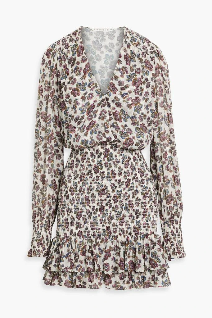 Shop Saera shirred floral-print crepe de chine mini dress on Sale at  BeyondStyle  Get Lowest price in three month Saera shirred floral-print  crepe de chine mini dress with Limited-Time Flash Deals,