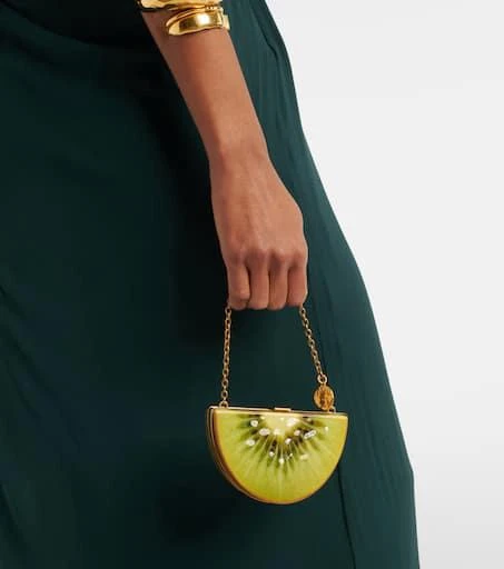 Yves Saint Laurent Kiwi Mini clutch 7