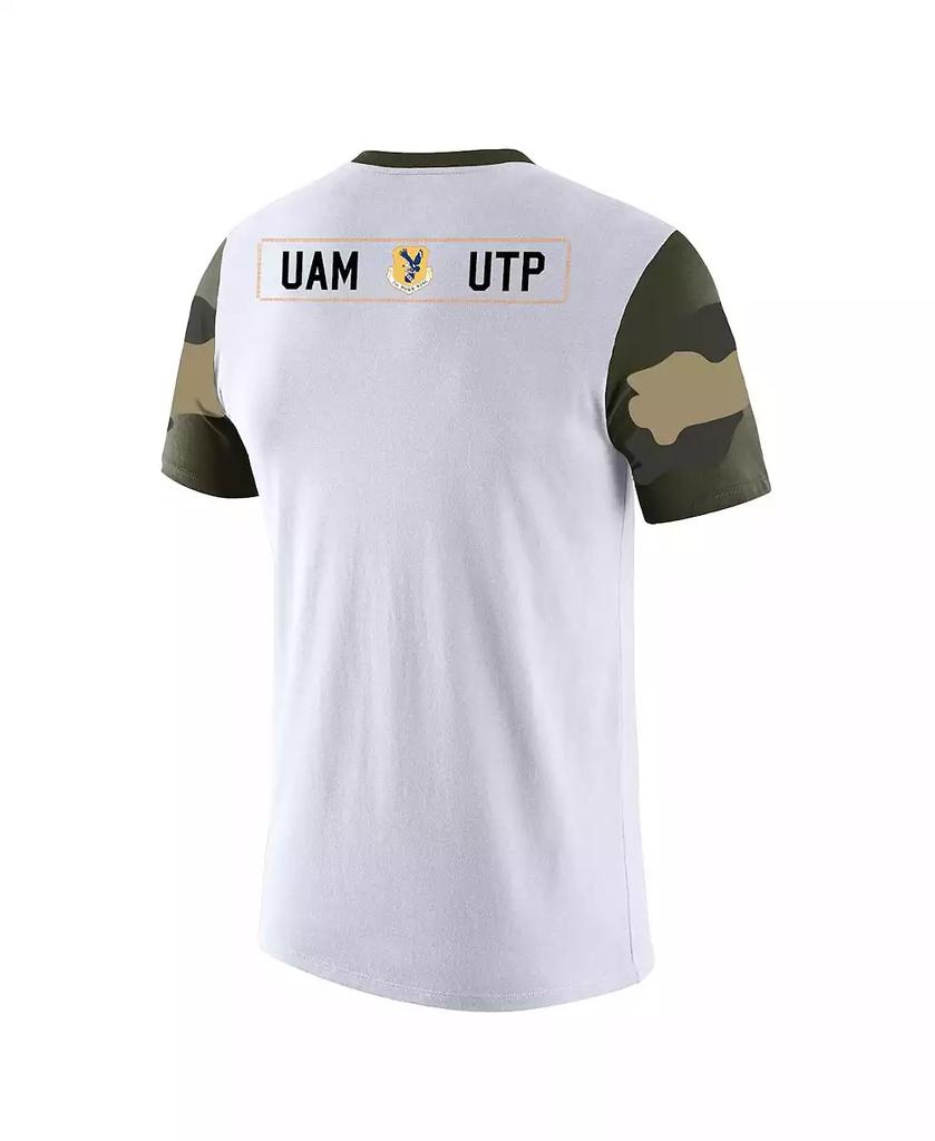 NIKE Men's White Air Force Falcons B-52 Jersey Replica T-shirt