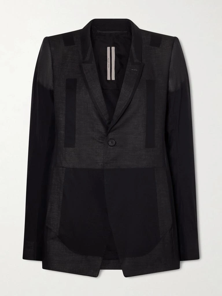 Rick Owens Paneled Cotton Blazer - IT38