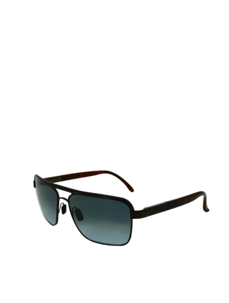 Remo Tulliani Men
s Envy Sunglasses In Bronze/leather/ash Lens