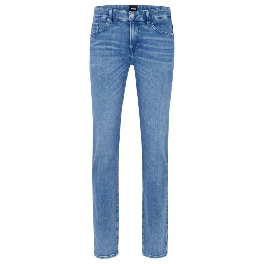 BOSS Slim-fit jeans in blue Italian denim 1