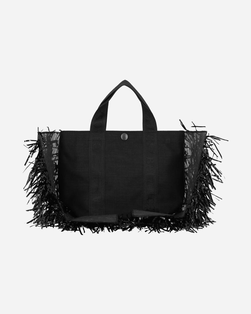 トートバッグ UNDERCOVER FW24 Fringed handbag (UC2D1B122 BLACK) UNDERCOVER Fringe Nylon Tote Bag Black - Tote Bags - Compare