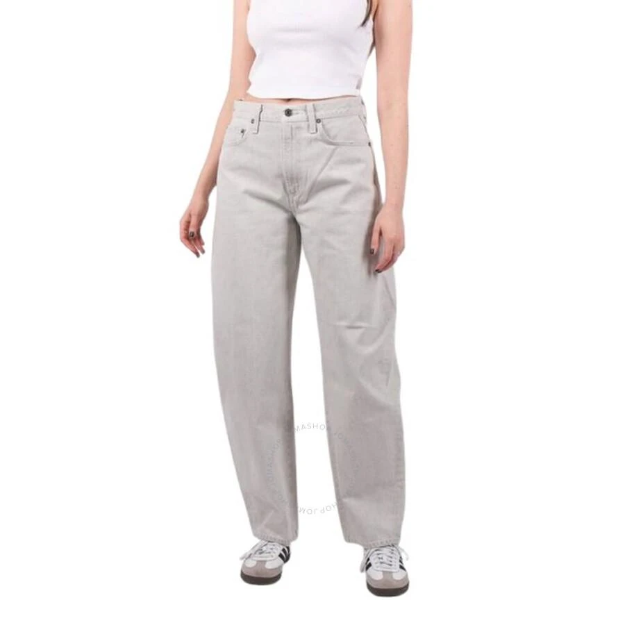 AGOLDE Ladies Tarnish Pale Grey Ballon Jeans 1
