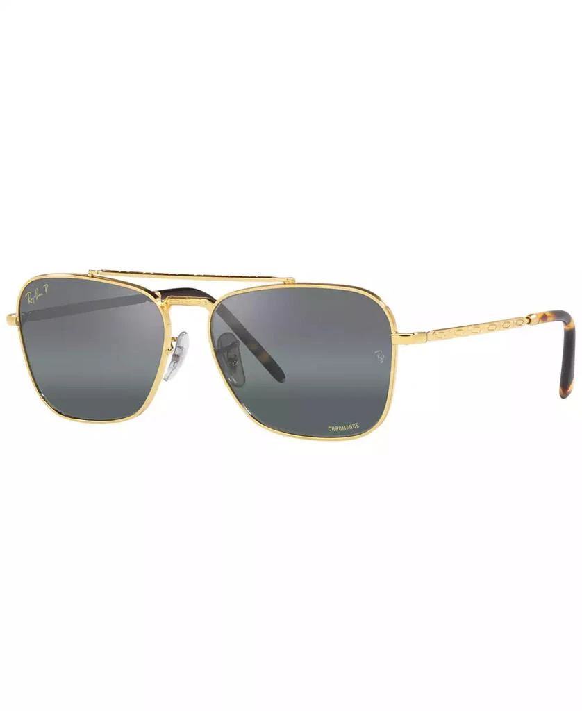 Ray-Ban Unisex Polarized Sunglasses, RB3636 NEW CARAVAN 58 1