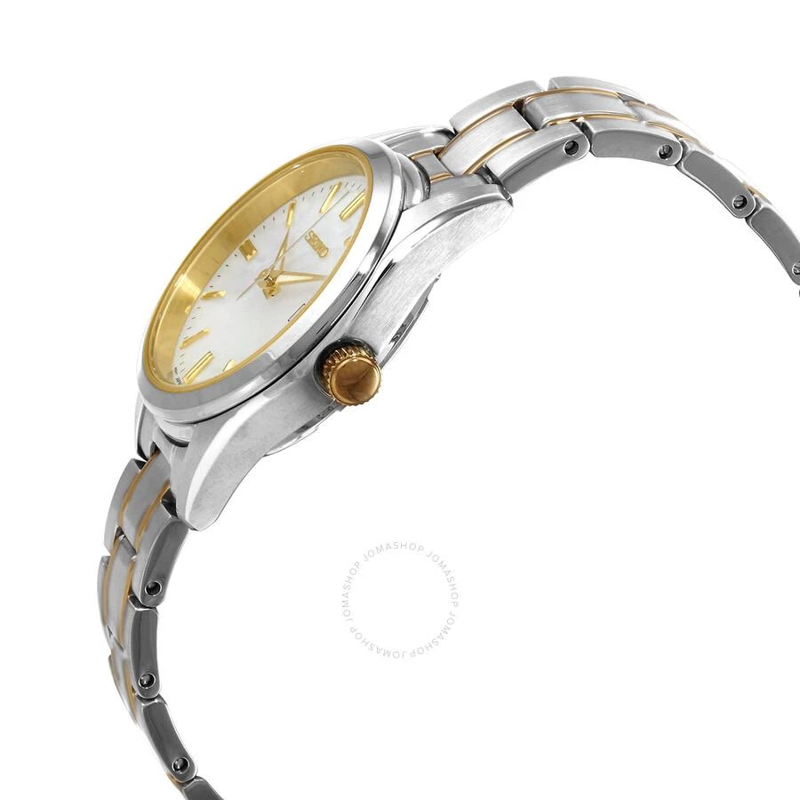 Seiko Quartz White Dial Two-tone Ladies Watch SUR636P1 2