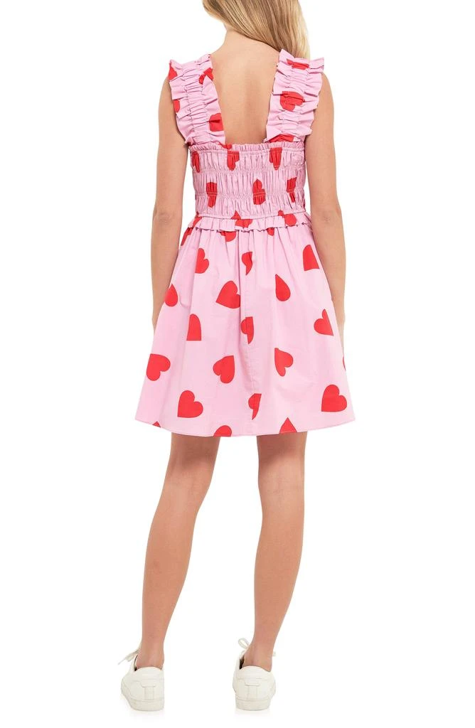 English Factory Heart Shape Shirred Sundress 2