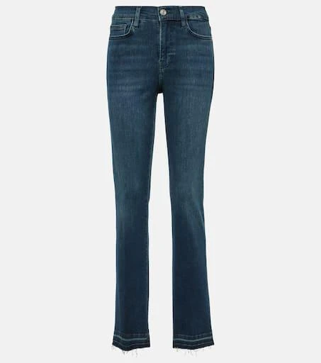 FRAME Le High Straight Long straight jeans 1