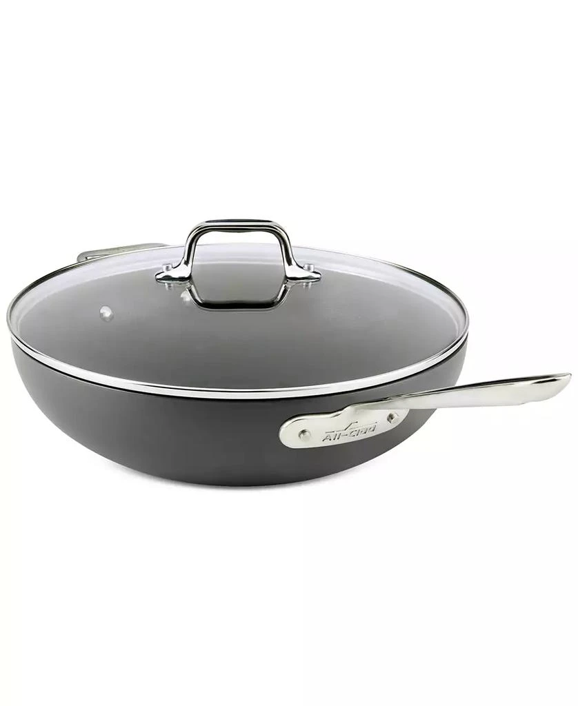 All-Clad Hard Anodized 12" Chefs Pan with Lid 1