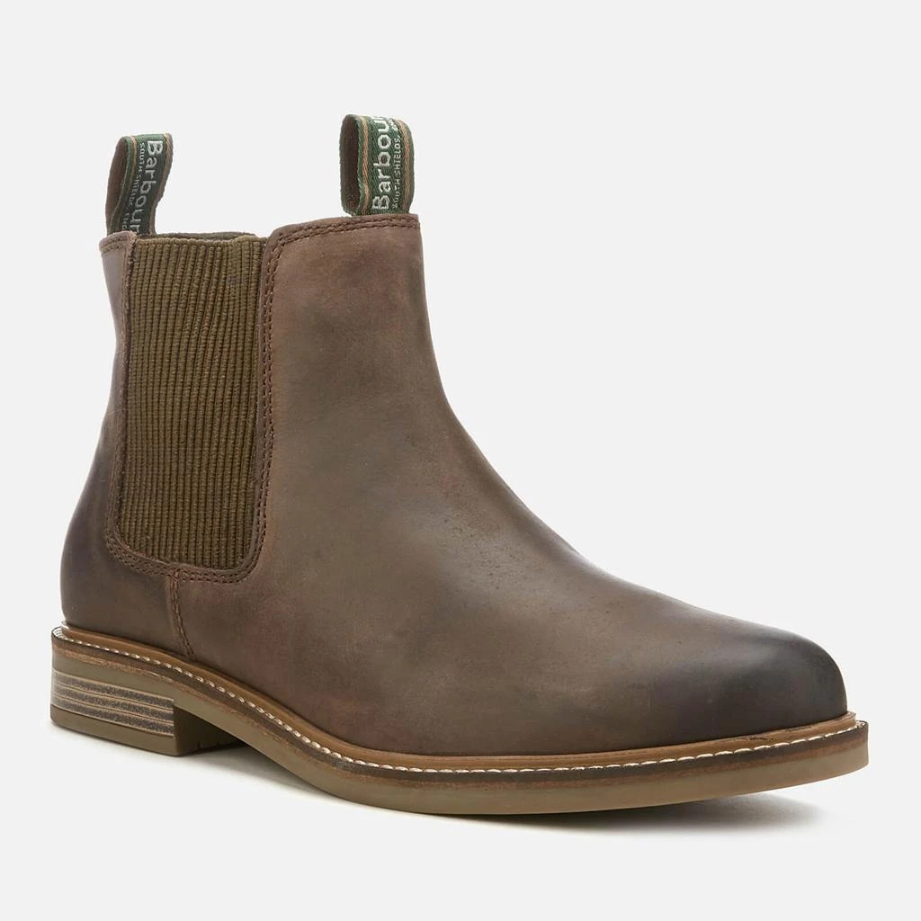 Barbour Men's Farsley Leather Chelsea Boots - Choco 2