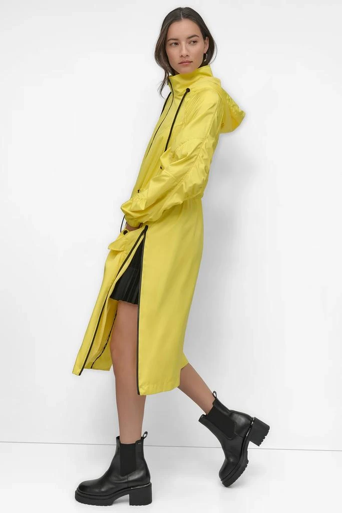 DKNY COATED SATIN ANORAK 3