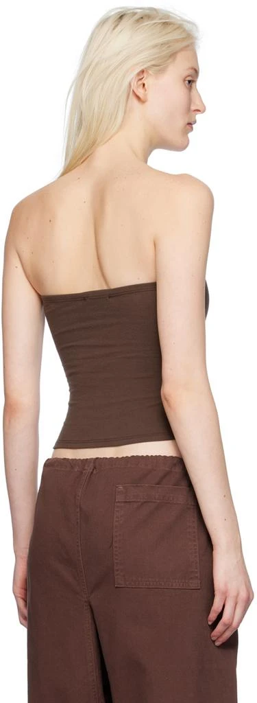 Gil Rodriguez Brown Convertible Tube Top 3