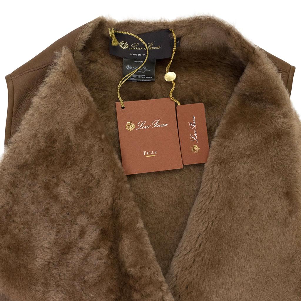 Loro Piana FUR BROWN JACKET