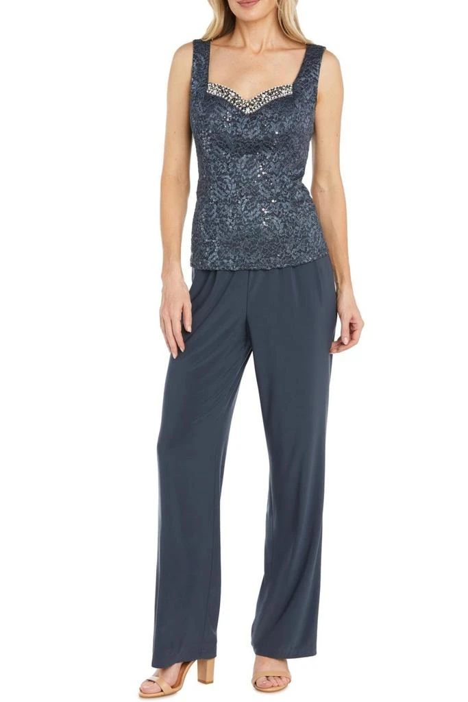 R&M Richards R&M Richards - Lace 3 Piece Evening Pant Set 3