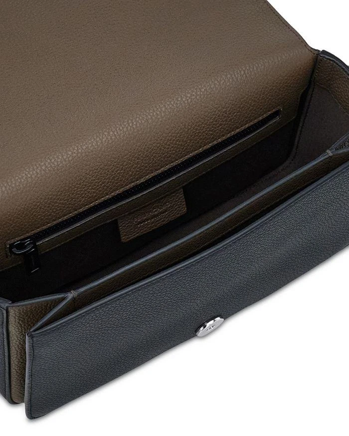 Salvatore Ferragamo Double Gancini Leather Shoulder Bag 6