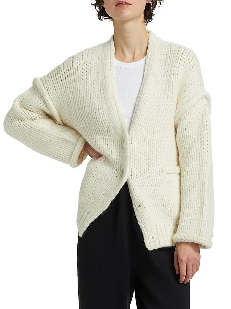 Lunya Lofty Wool Whipstitch Cardigan 3