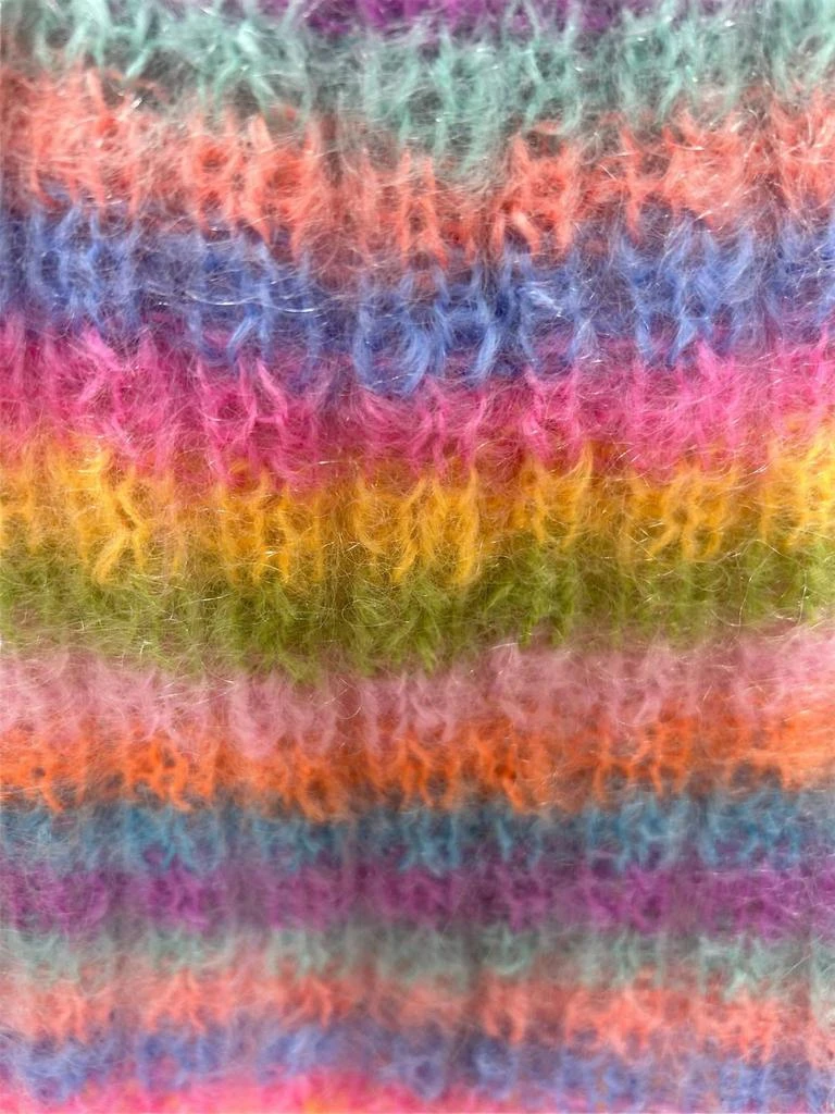 Shop Baby Mohair Striped Hat In Pastel on Sale at  display picture 2