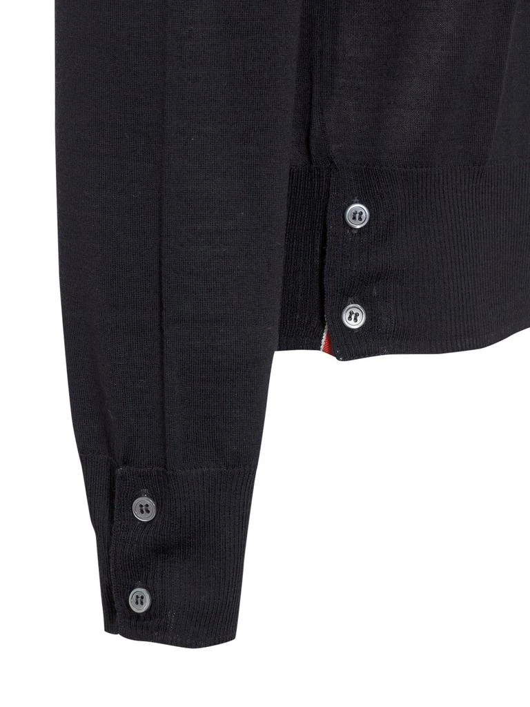 Thom Browne Thom Browne 4-Bar Ribbed Crewneck Jumper 3