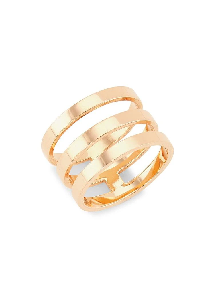 Repossi Berbere 18K Rose Gold Triple-Band Ring