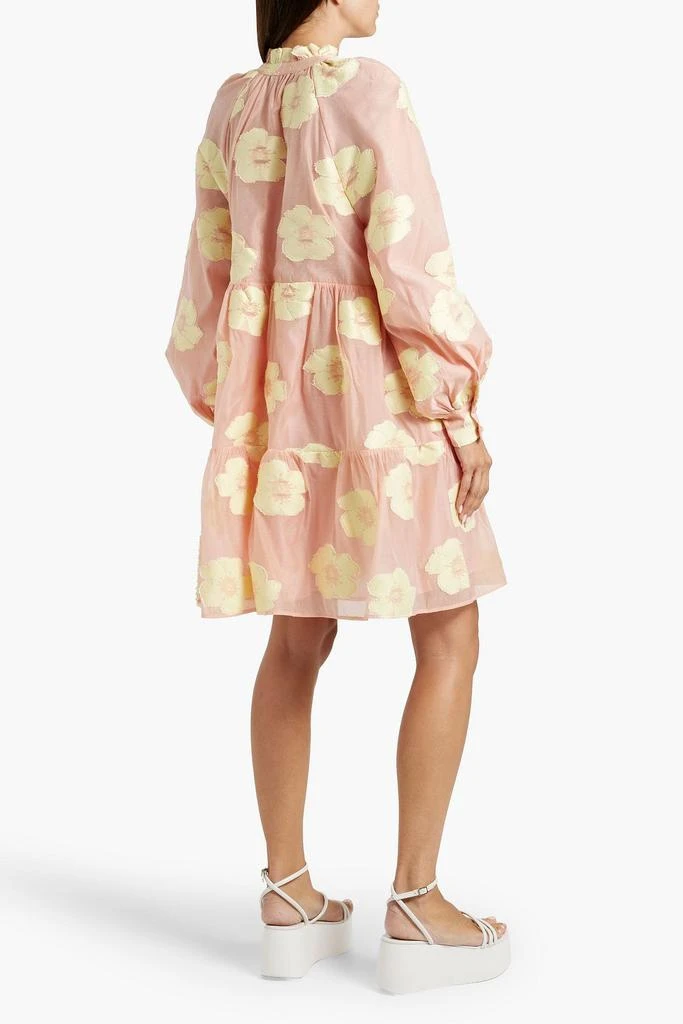 Stine Goya Jasmine fil coupé organza mini dress 3