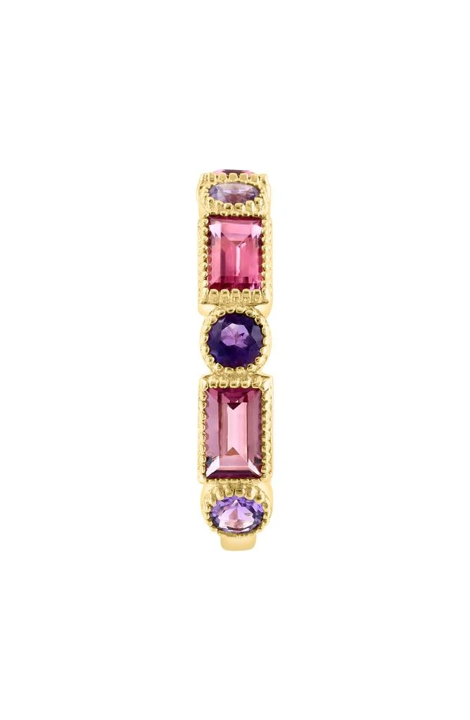 EFFY 14K Yellow Gold Pink Tourmaline & Amethyst Ring 3