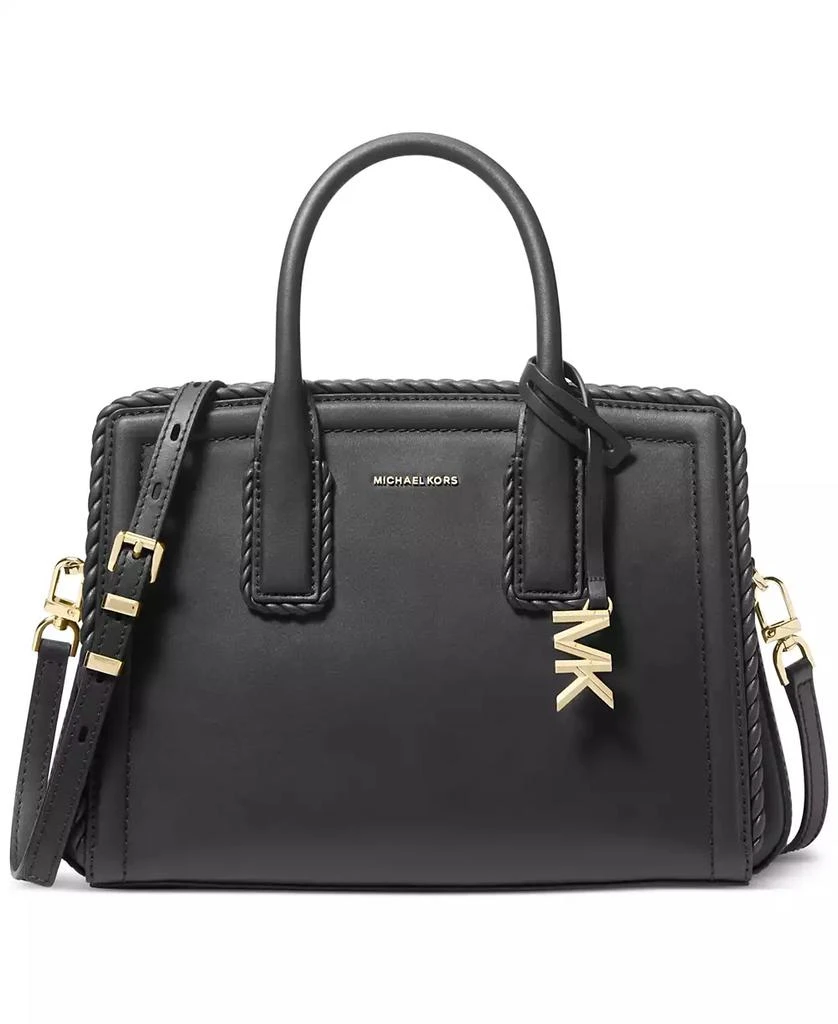 Michael Kors Laila Small Leather Satchel 1